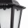Lampe dallée rustique noire 164cm IP43 E27