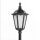 Lampe dallée noire 114cm Rustique Aluminium Verre