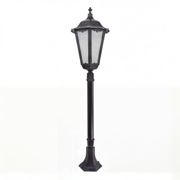 Lampadaire rustique extérieur 120cm à faible éblouissement IP43