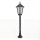 Lampadaire rustique extérieur 120cm à faible éblouissement IP43