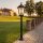 Lampadaire rustique extérieur 120cm à faible éblouissement IP43