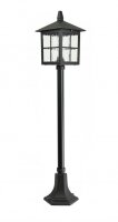 Lampe dall&eacute;e rustique BAARLE Noir IP43