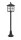 Lampe dallée rustique BAARLE Noir IP43