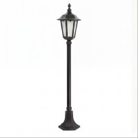 Lampe dallée rustique DILSEN Noir 106cm IP43