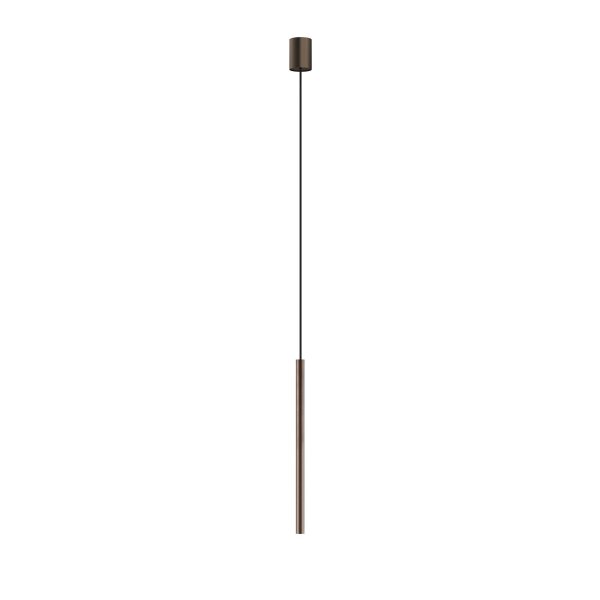 Suspension moderne brun mat G9 Ø 2,5 cm Métal