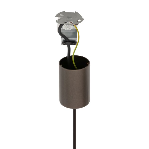 Suspension moderne brun mat G9 Ø 2,5 cm Métal