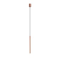 Suspension étroite G9 Ø 2,5 cm en cuivre...