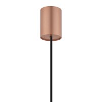 Suspension étroite G9 Ø 2,5 cm en cuivre...