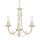 GOTICA Lustre 5 Cr&egrave;me &Oslash;37cm Lampe de table &agrave; manger