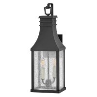 Applique extérieure IP44 noir antique H : 58 cm...