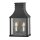 Lampe dextérieur Mur Vintage H : 44 cm IP44 noir antique 2x E14