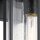 Applique dextérieur noir aluminium verre de pluie IP44 E27