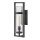 Lampe dextérieur murale IP44 H : 51 cm E27 Noir Vintage