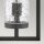 Lampe dextérieur murale IP44 H : 51 cm E27 Noir Vintage