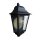 Applique extérieure Rustique Noir IP44 E27 Aluminium