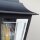 Applique extérieure Rustique Noir IP44 E27 Aluminium
