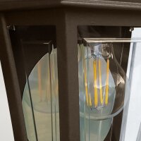 Applique extérieure Rustique E27 IP44 Aluminium en...