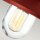 Applique murale extérieure acier inoxydable verre E27 IP44 Maritim rouge