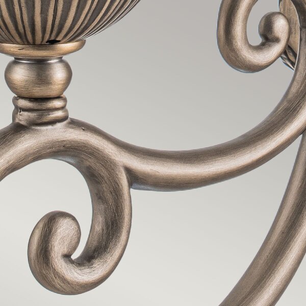 Lampe dextérieur décorative murale IP44 en bronze antique Ananas