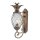 Lampe dextérieur décorative murale IP44 en bronze antique Ananas