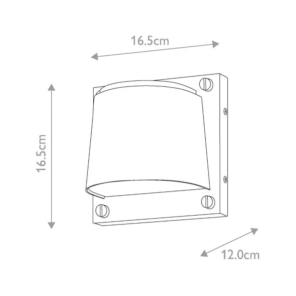 Lampe dextérieur IP44 en laiton antique GU10 LED 3000 K Downlight