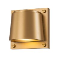 Lampe dext&eacute;rieur IP44 en laiton antique GU10 LED...