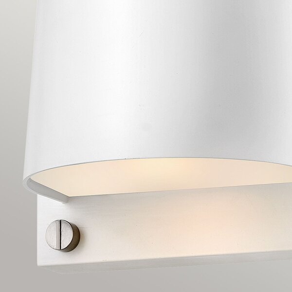 Luminaire extérieur blanc avec LED GU10 3000 K IP44 Downlight