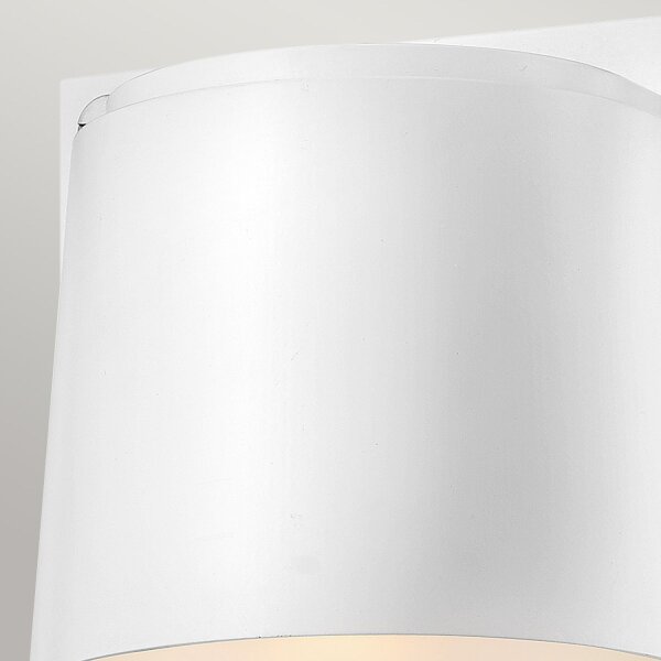 Luminaire extérieur blanc avec LED GU10 3000 K IP44 Downlight