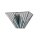 Applique verre métal style Tiffany L : 30,5 cm 2x E14