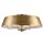 Plafonnier rond 4x E14 réglable en hauteur en laiton TILLY