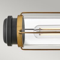 Lampe de salle de bain murale IP44 laiton antique noir 61...