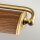 Lampe à tableau aspect bois métal 70 cm en chêne laiton antique