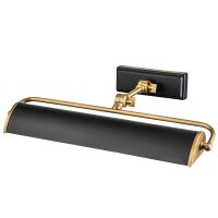 Lampe à tableau noir laiton 44,5 cm métal...