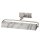 Lampe à tableau métal ajustable L : 44,5 cm aspect marbre
