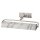 Lampe à tableau métal ajustable L : 44,5 cm aspect marbre