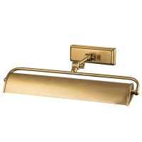 Lampe à tableau laiton antique ajustable L : 44,5...
