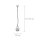 Lampe dextérieur en acier inoxydable E27 IP44 en argent Maritim
