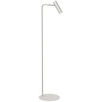 Lampadaire en m&eacute;tal GU10 ajustable 159 cm en gris...