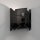 Applique décorative Métal Noir L:26 cm E27 Moderne