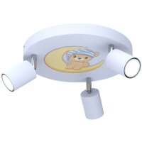 Lampe pour chambre denfant bleue &Oslash; 30 cm...