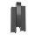 Applique Métal Noir H:72 cm GU10 lumière indirecte