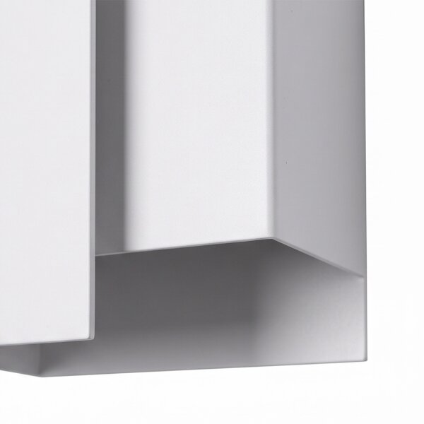 Applique décorative Métal Blanc G9 H:28,5 cm indirect
