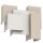 Applique Métal Beige Gris clair L:36 cm G9 indirect