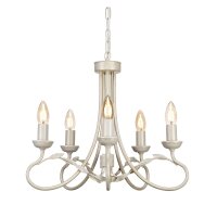 Lustre GOTICA 6 Cr&egrave;me raccourcissable Lampe Table...