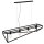Longue lampe à suspendre Métal Noir E27 100 cm Industrial