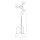 Suspension 3 flammes verre métal E14 Ø51 cm rond