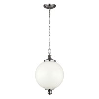 Lampe à suspendre LORIN en nickel Ø30cm...
