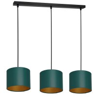 Lampe &agrave; suspendre p&eacute;trole or tissu...