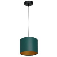 Lampe &agrave; suspendre tissu m&eacute;tal...