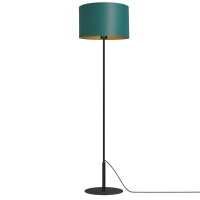 Petit lampadaire métal tissu 150 cm E27 en...